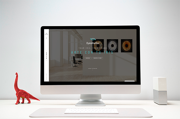 Portfolio arantxaengancha diseño web para EyesHunter>